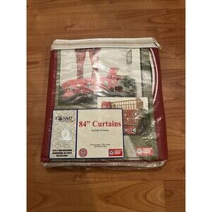 Georgia Bulldogs Curtain 2-Piece Matching Panel Set 84"
